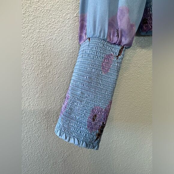 NWOT*** Intermix Adelaide Blouse Romantic Floral Size M - Picture 7 of 12